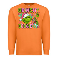 Carrot christmas characters and bougie Premium Sweatshirt - AdoDesignShop