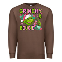 Chestnut christmas characters and bougie Premium Sweatshirt - AdoDesignShop