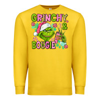 Lemon christmas characters and bougie Premium Sweatshirt - AdoDesignShop