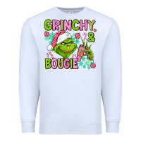 White christmas characters and bougie Premium Sweatshirt - AdoDesignShop