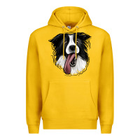 Lemon Border Collie Premium Hoodie - Jasminsmagicworld