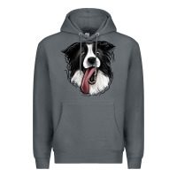 Rock Border Collie Premium Hoodie - Jasminsmagicworld