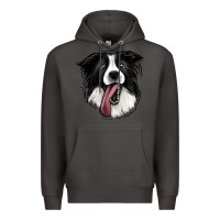 Smoke Border Collie Premium Hoodie - Jasminsmagicworld