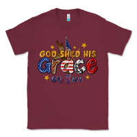 Burgundy god shed his grace on thee Classic Tee - texasbilliewilder