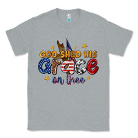 Heather Grey god shed his grace on thee Classic Tee - texasbilliewilder