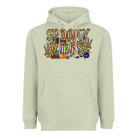 Matcha spooky vibes Heavyweight Hoodie - RacoonDesign