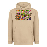 Mushroom spooky vibes Heavyweight Hoodie - RacoonDesign