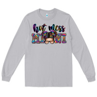 Moon Dust mess mini messy bun Long Sleeve Tee - Zillion Design Studio