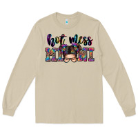 Mushroom mess mini messy bun Long Sleeve Tee - Zillion Design Studio