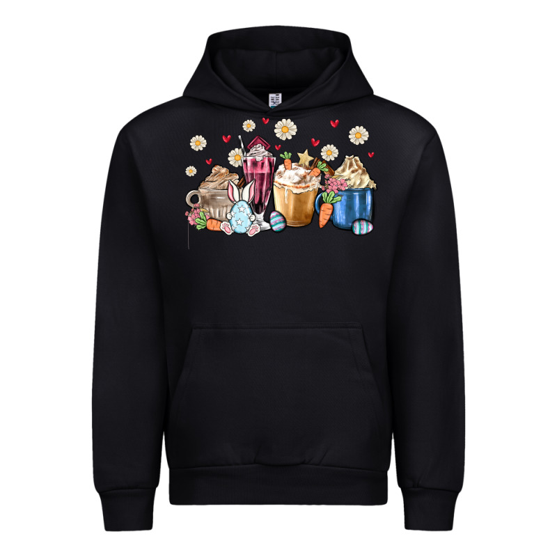 Easter Coffee Cups Urban Hoodie by MaliasSmallBusiness | Teevron