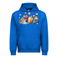 Cobalt easter coffee cups Urban Hoodie - MaliasSmallBusiness
