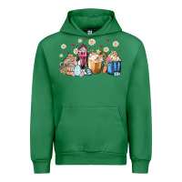 Emerald easter coffee cups Urban Hoodie - MaliasSmallBusiness