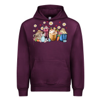 Mauve Wine easter coffee cups Urban Hoodie - MaliasSmallBusiness