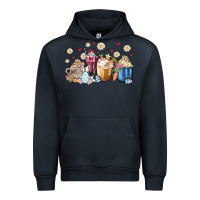 Navy easter coffee cups Urban Hoodie - MaliasSmallBusiness