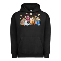 Pigment Black easter coffee cups Urban Hoodie - MaliasSmallBusiness