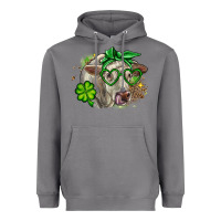 Storm Charolais St. Patrick's Day Heavyweight Hoodie - OliviaCreatesArt