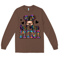 Chestnut mess mini messy bun Long Sleeve Tee - Zillion Design Studio