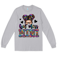 Moon Dust mess mini messy bun Long Sleeve Tee - Zillion Design Studio