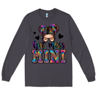 Smoke mess mini messy bun Long Sleeve Tee - Zillion Design Studio