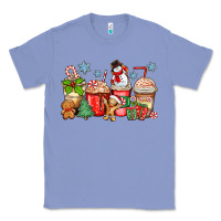 Colony Blue christmas coffee cups Classic Tee - Zillion Design Studio