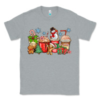 Heather Grey christmas coffee cups Classic Tee - Zillion Design Studio