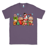 Lavender christmas coffee cups Classic Tee - Zillion Design Studio