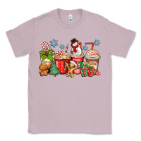 Lilac christmas coffee cups Classic Tee - Zillion Design Studio