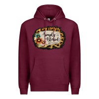 Burgundy simply blessed Premium Hoodie - Jasminsmagicworld