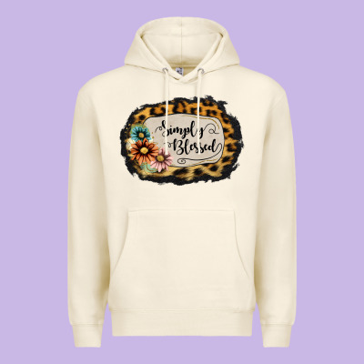 Simply Blessed Premium Hoodie Designed By Jasminsmagicworld