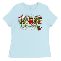 Baby Blue cinco de mayo nurse Ladies Tee - BarkalooDesign