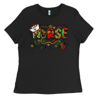 Black cinco de mayo nurse Ladies Tee - BarkalooDesign
