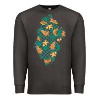 Smoke christmas gingerbread cookies patch Premium Sweatshirt - BundleAndBundleShop