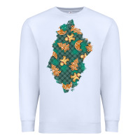 White christmas gingerbread cookies patch Premium Sweatshirt - BundleAndBundleShop