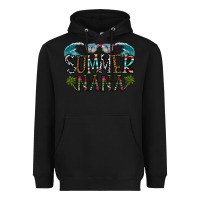 Black summer nana Heavyweight Hoodie - CowhideDigitalArt