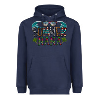 Navy summer nana Heavyweight Hoodie - CowhideDigitalArt