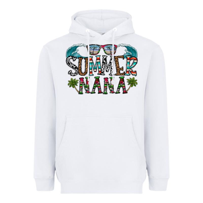 Summer Nana Heavyweight Hoodie by CowhideDigitalArt | Teevron