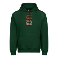 Forest Green black history melanin malia Urban Hoodie - MaliasSmallBusiness