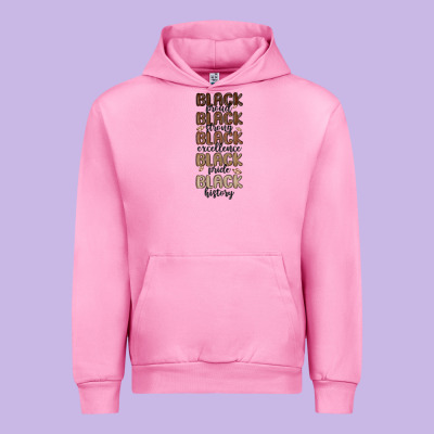 Black History Melanin Malia Urban Hoodie Designed By Maliassmallbusiness