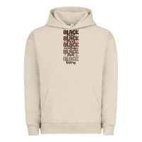 Pigment French Oak black history melanin malia Urban Hoodie - MaliasSmallBusiness