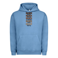 Pigment Pebble Blue black history melanin malia Urban Hoodie - MaliasSmallBusiness