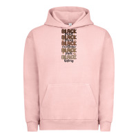 Pigment Salmon black history melanin malia Urban Hoodie - MaliasSmallBusiness