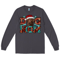 Smoke Christmas Labrador Dog Mom Long Sleeve Tee - RanaPortraitStore