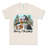 Natural merry christmas gnomes Classic Tee - Zillion Design Studio