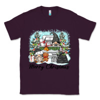 Plum merry christmas gnomes Classic Tee - Zillion Design Studio