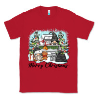 Red merry christmas gnomes Classic Tee - Zillion Design Studio