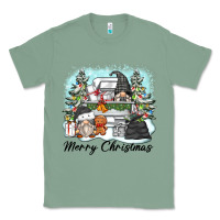 Sage merry christmas gnomes Classic Tee - Zillion Design Studio
