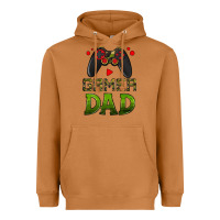 Meerkat gamer dad Heavyweight Hoodie - HRA Design Shop