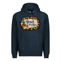 Navy blessed mother Premium Hoodie - Jasminsmagicworld