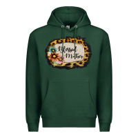 Sports Green blessed mother Premium Hoodie - Jasminsmagicworld