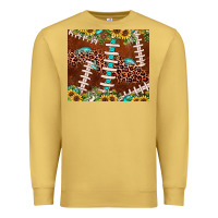 Antique Gold football leopard gemstone sunflower Premium Sweatshirt - JahusDesignShop